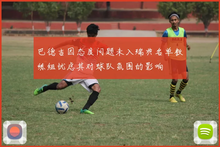 巴德吉因态度问题未入瑞典名单教练组忧虑其对球队氛围的影响